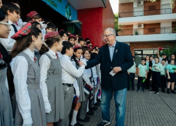 Passalacqua lideró juramento ecológico escolar y subrayó el papel de Misiones en la defensa del bosque nativo
